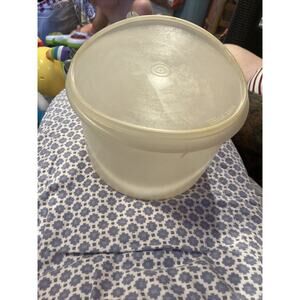 Vintage Tupperware Econo Canister Large Storage with Lid 267-3 / 230-3
